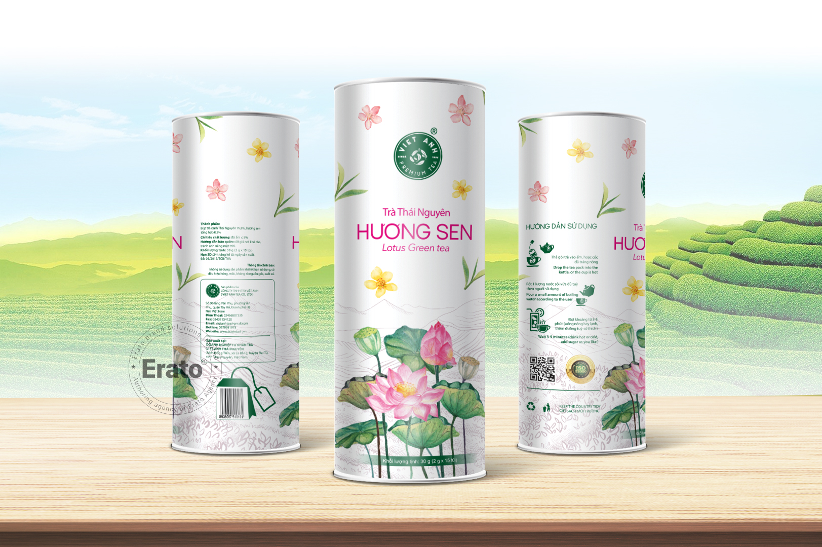 THIẾT KẾ BAO BÌ TRÀ VIỆT ANH