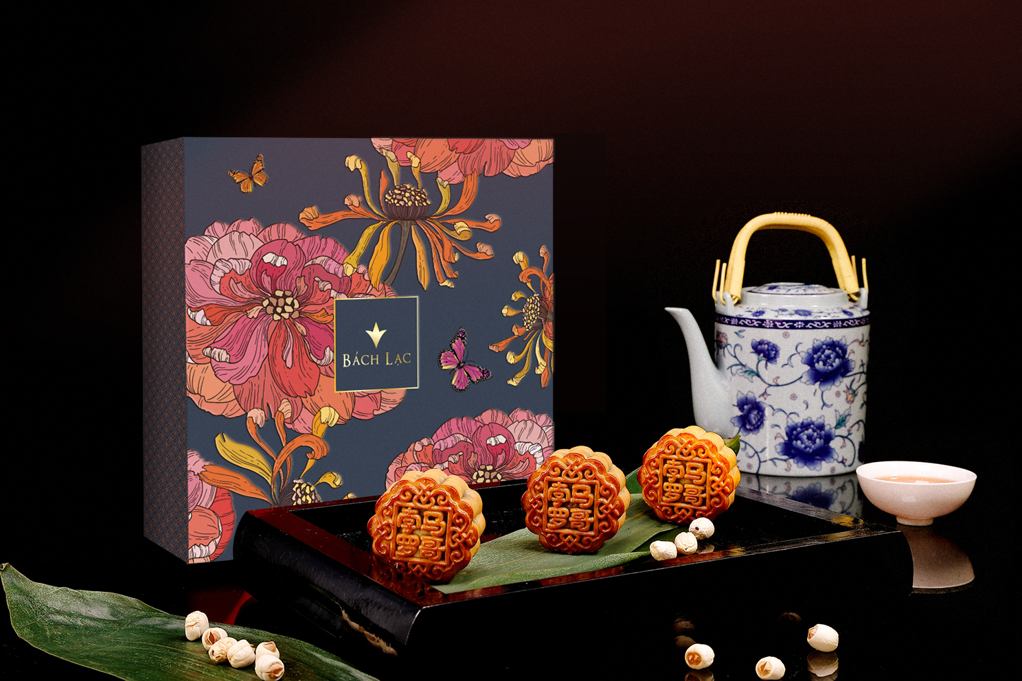 THIẾT KẾ BÁNH TRUNG THU THƯƠNG HIỆU BÁCH LẠC
