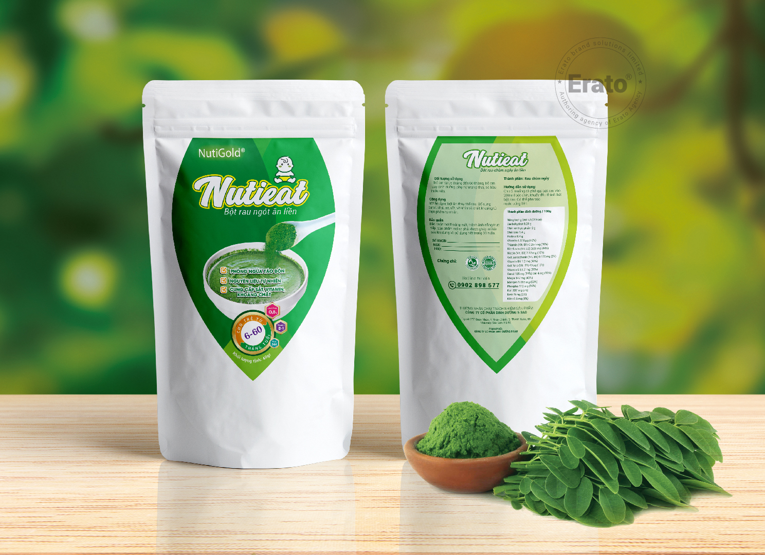 THIẾT KẾ BAO BÌ DINH DƯỠNG 5 SAO