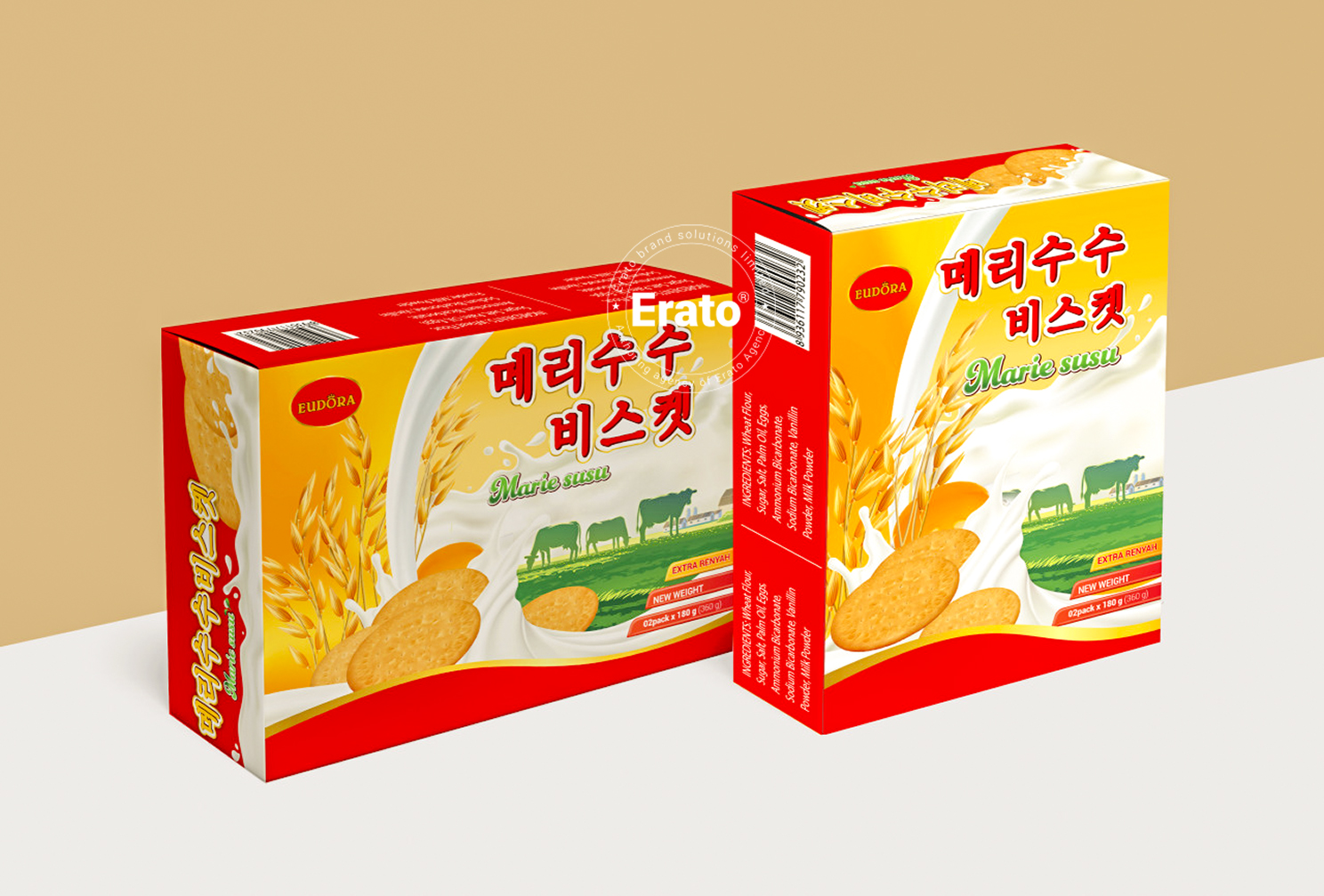 THIẾT KẾ BAO BÌ BÁNH QUY THƯƠNG HIỆU EUDORA