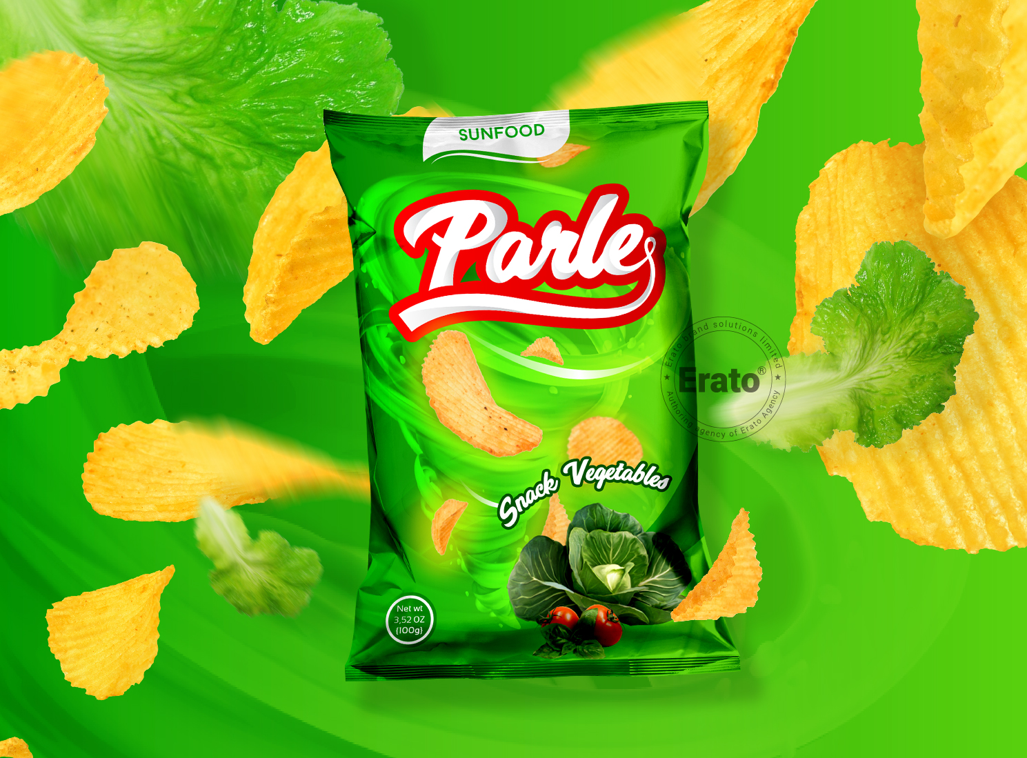 THIẾT KẾ BAO BÌ SNACK PARLE