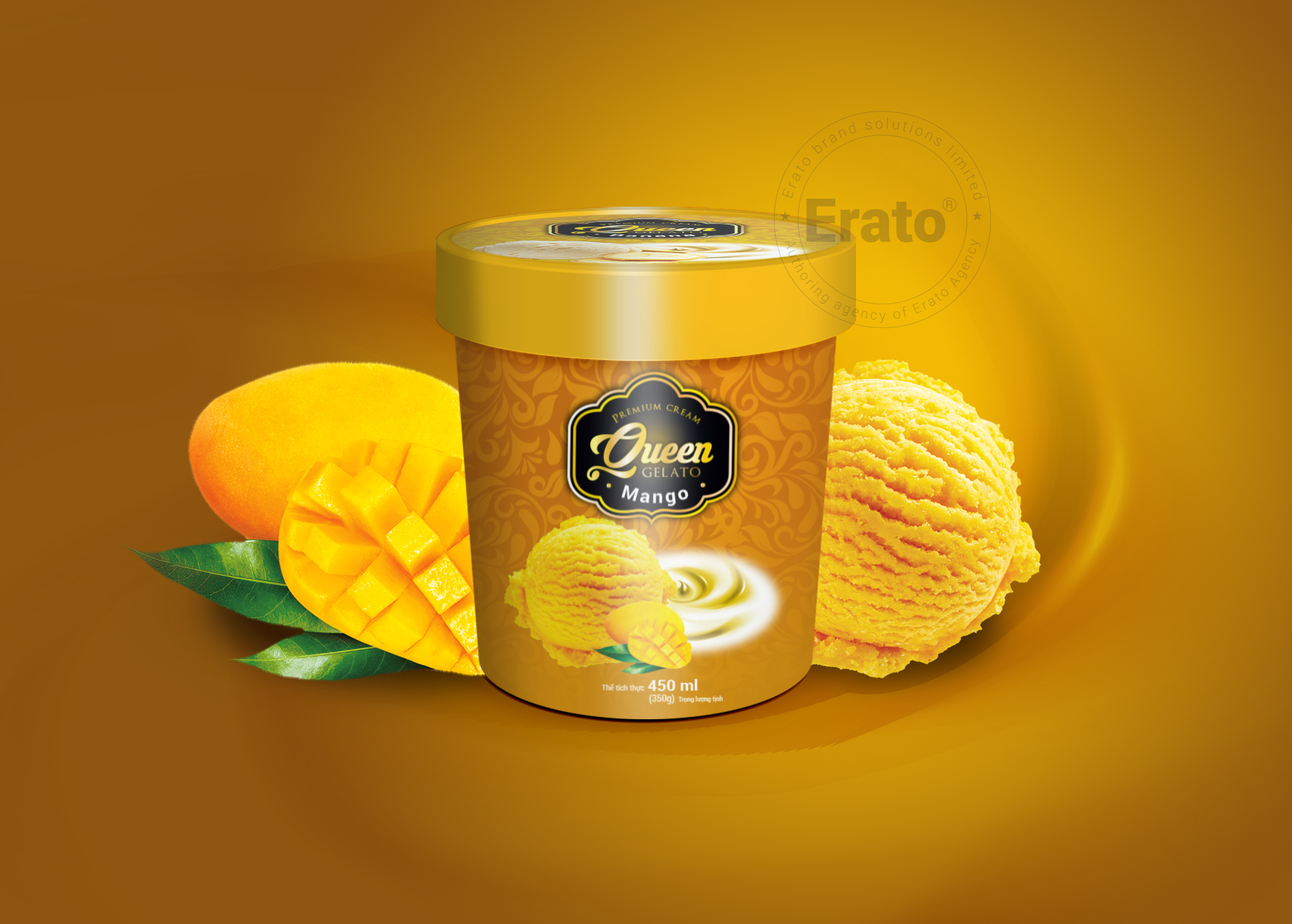 THIẾT KẾ HỘP KEM GELATO THƯƠNG HIỆU THỦY TẠ