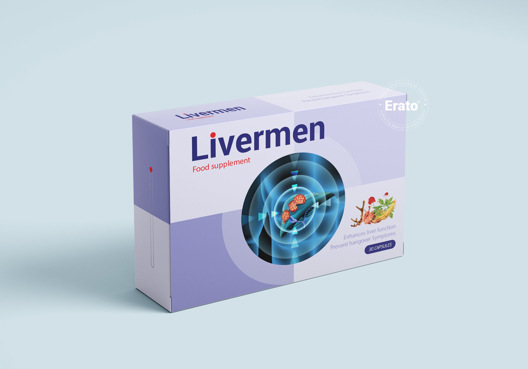 THIẾT KẾ BAO BÌ THỰC PHẨM CHỨC NĂNG LIVERMEN